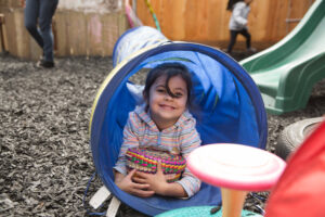 photo of child on playground