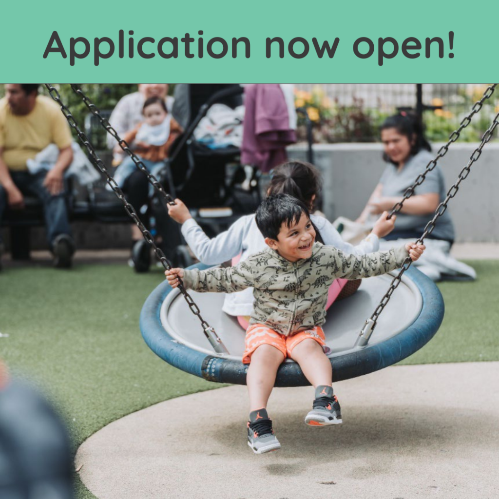 Applications now open!